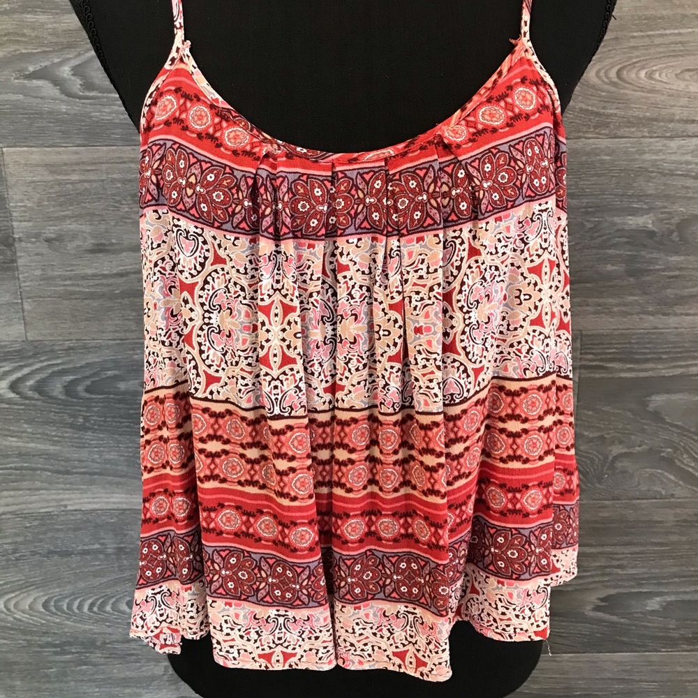 Patterned Flared Tank - image 1